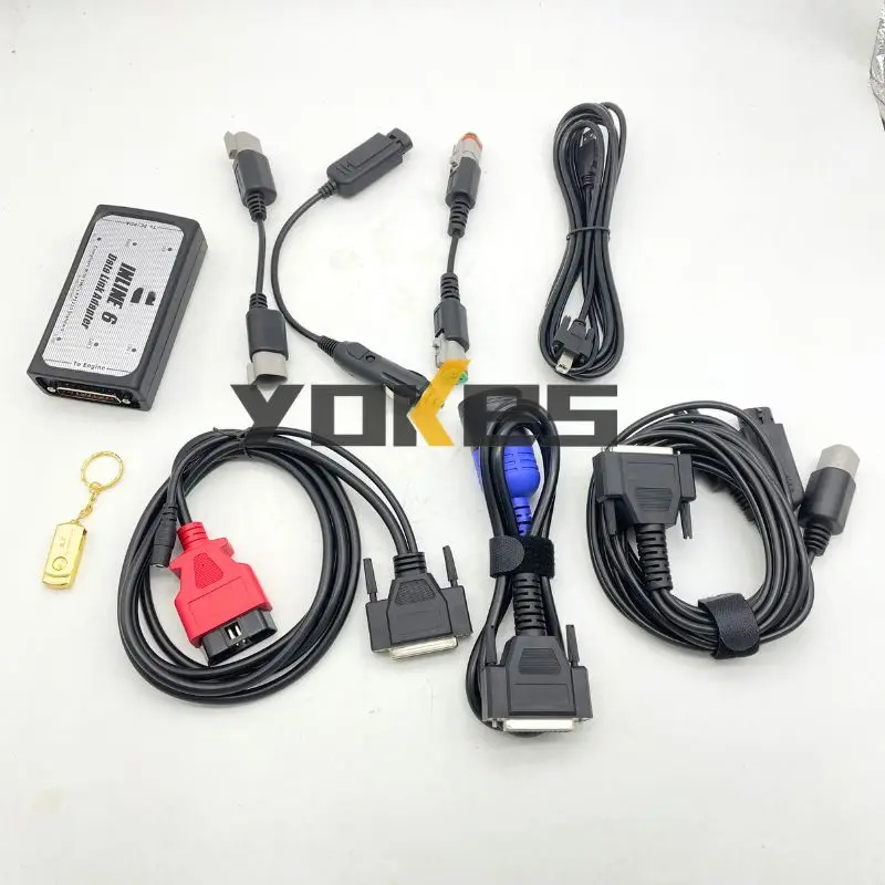 

Inline 6 Testing Tool With Software Excavator Truck for Cummins Communication Adapter Diagnostic