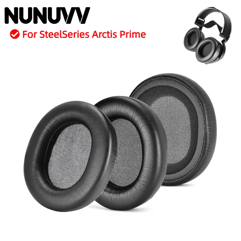 

NUNUVV For SteelSeries Arctis Prime Original earmuffs Headphones Memory Foam Ear Cushions High Quality Replacement parts