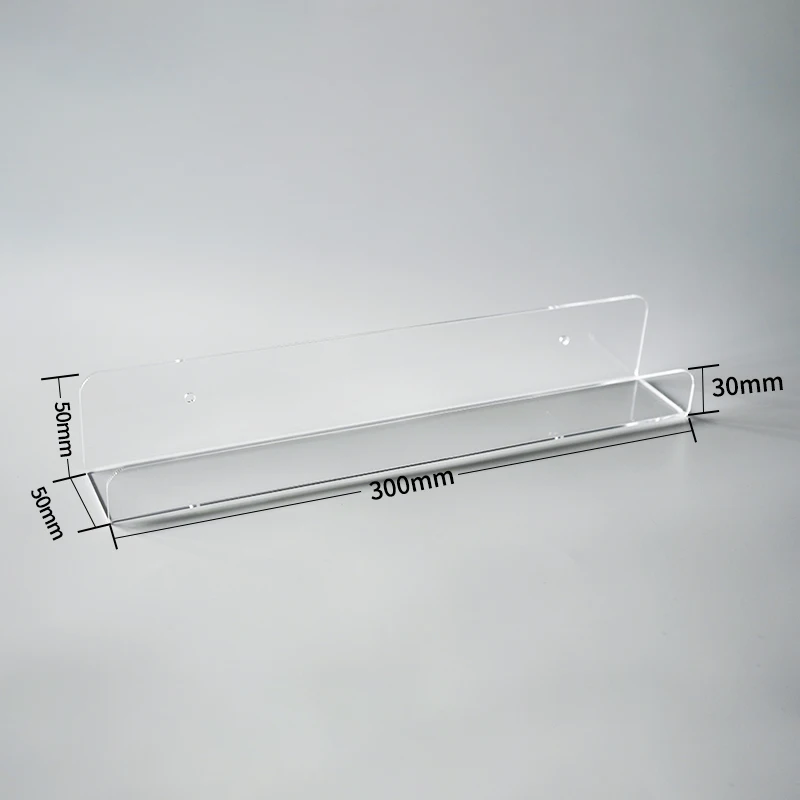 الاكريليك الشفاف مسجل فينيل تخزين الرف مكتب المنزل جدار جبل لصق لزجة عرض حامل ديكور المنزل LP الرف