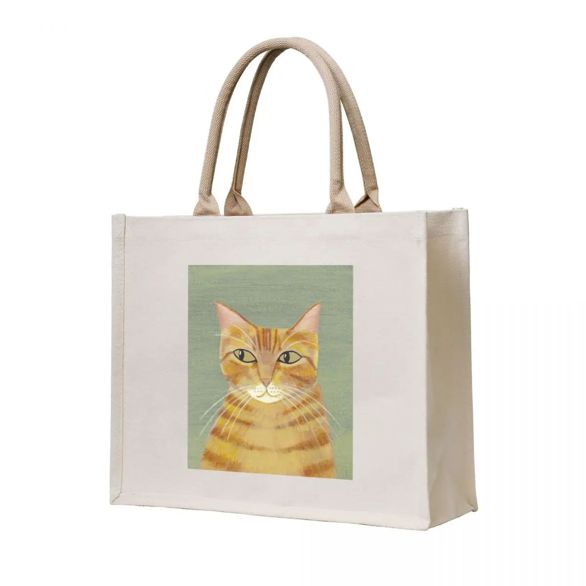 

Andy Turner Original Ginger Cat Portrait Tote Bag Shopping bags shopper bag woman canvas tote eco pack