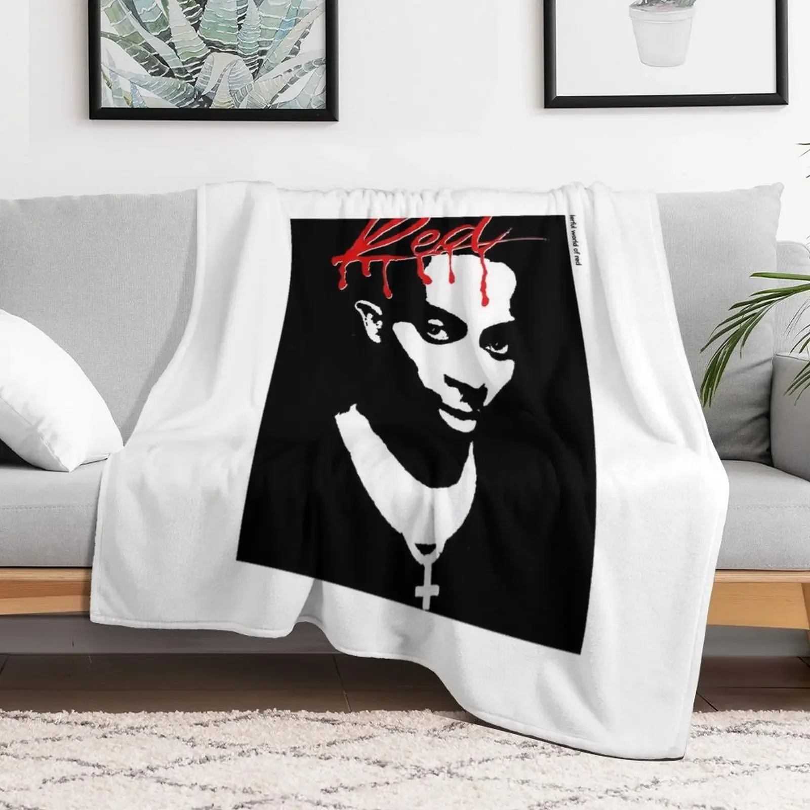 

Playboi Carti Whole Lotta Red Throw Blanket Warm Sleeping Bag Blankets