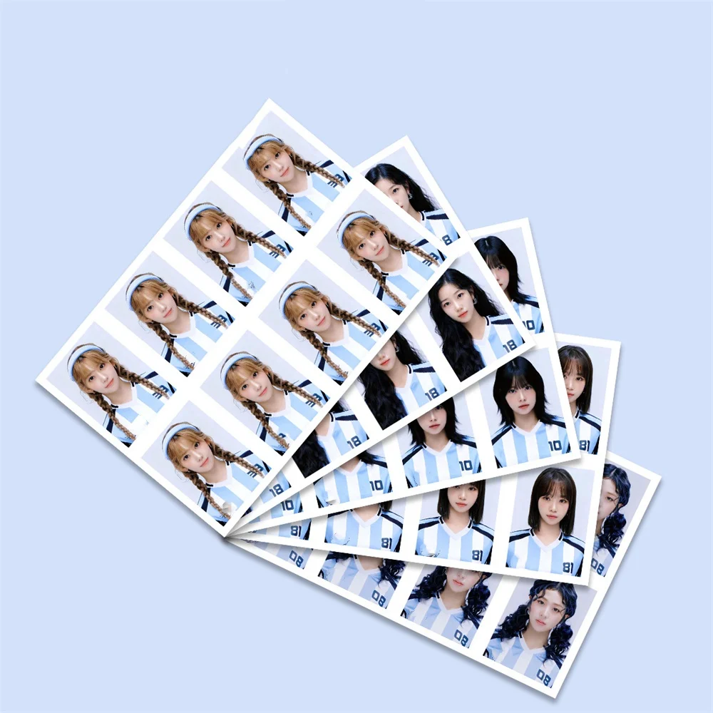 

Kpop Idols One Inch ID фотографии HD печать фото KIM CHAEWON HUH YUNJIN KAZUHA HONG EUNCHAE Fans Gifts Collection