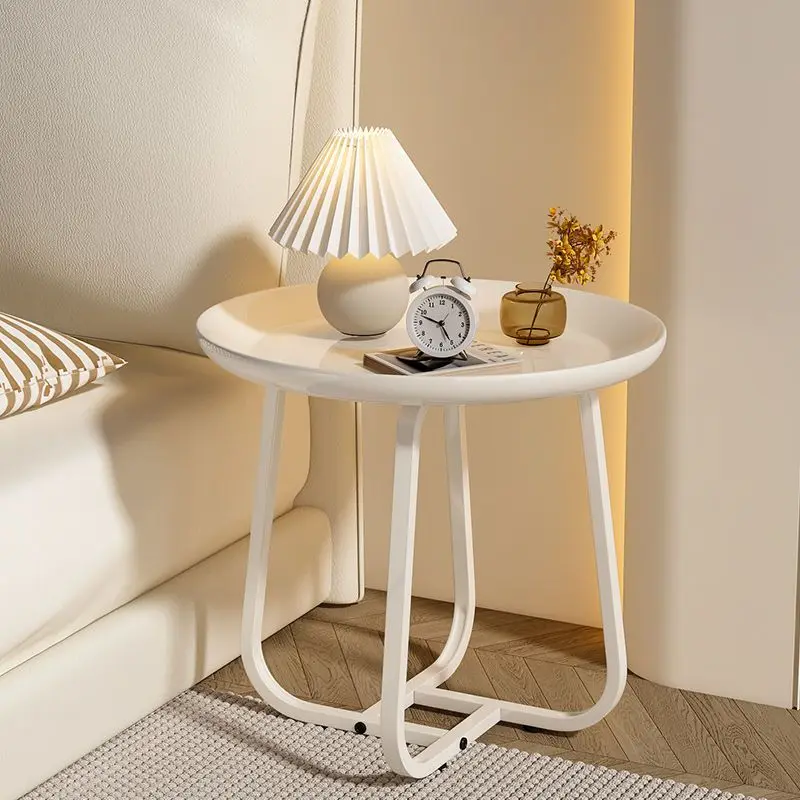 

Metal Craft Living Room Sofa Side Table Storage Coffee Table Table Balcony Round Tables Bedroom Storage Bedside Tables