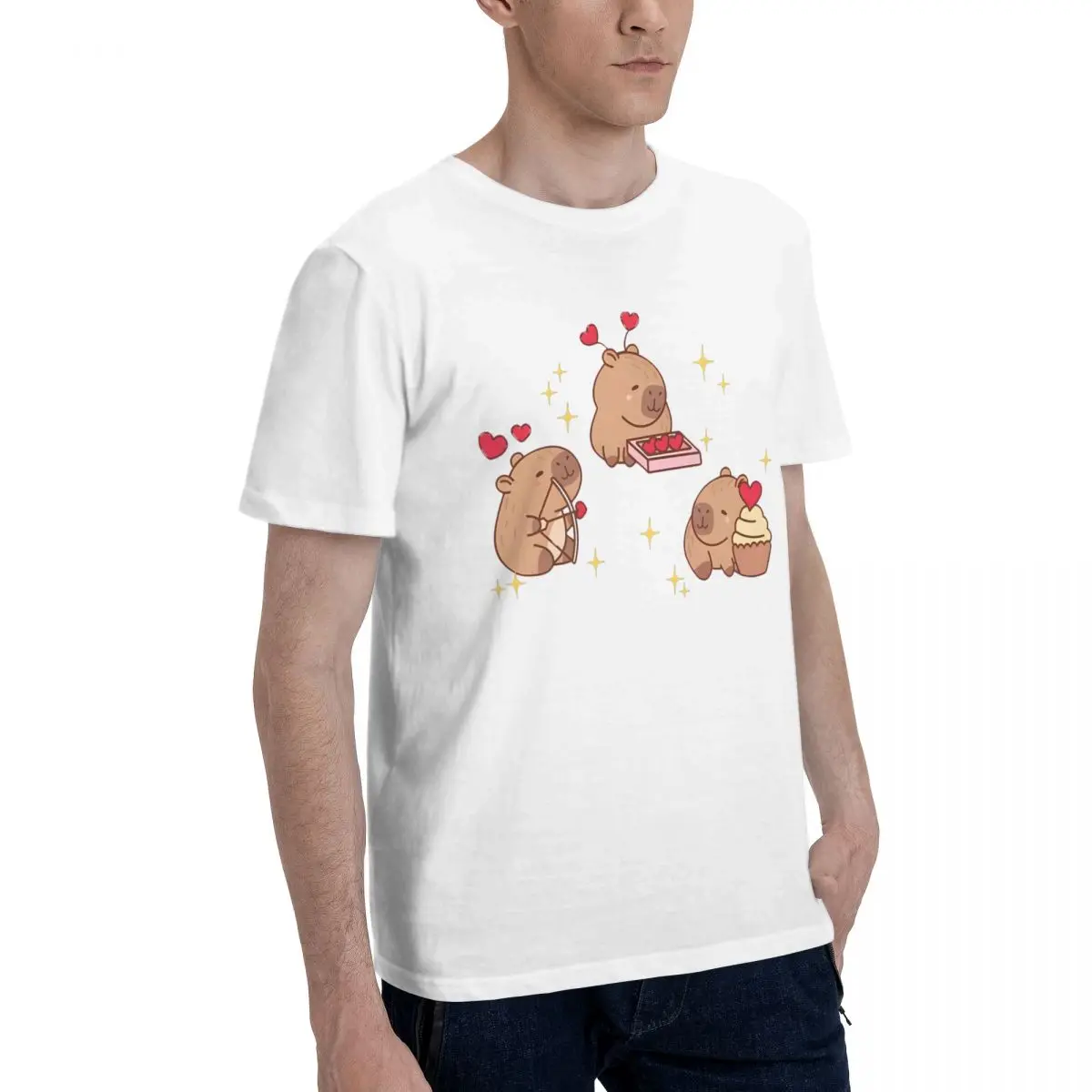 Cute Bears Valentine's Day Movement Title premium T-shirts Vintage Leisure USA Size