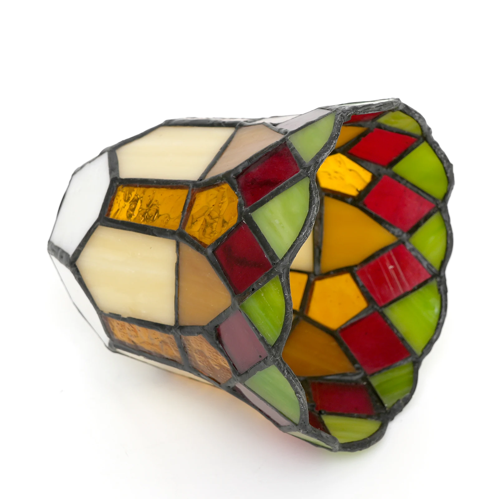 Tiffany Stained Glass Lampshade for E27 Holder Table Lamp Pendant Lights Ceiling Lighting Wall Sconce Fixtures Only Lampshade
