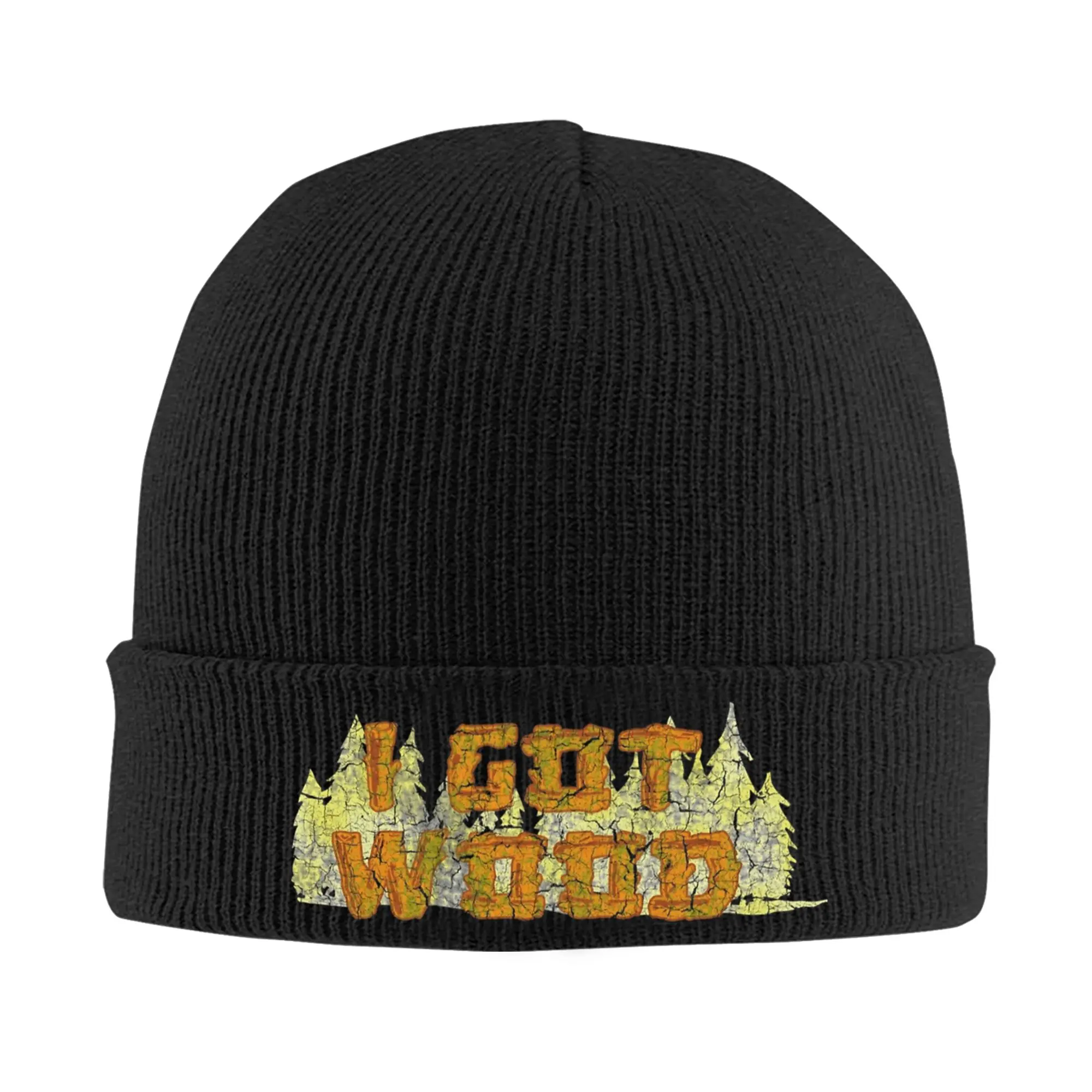 Shauns Zombie Dead I Got Wood Knitted Hat Autumn Winter Skullies Beanies Warm Ed Custom Cap Men Women Acrylic Hip Hop Bonnet