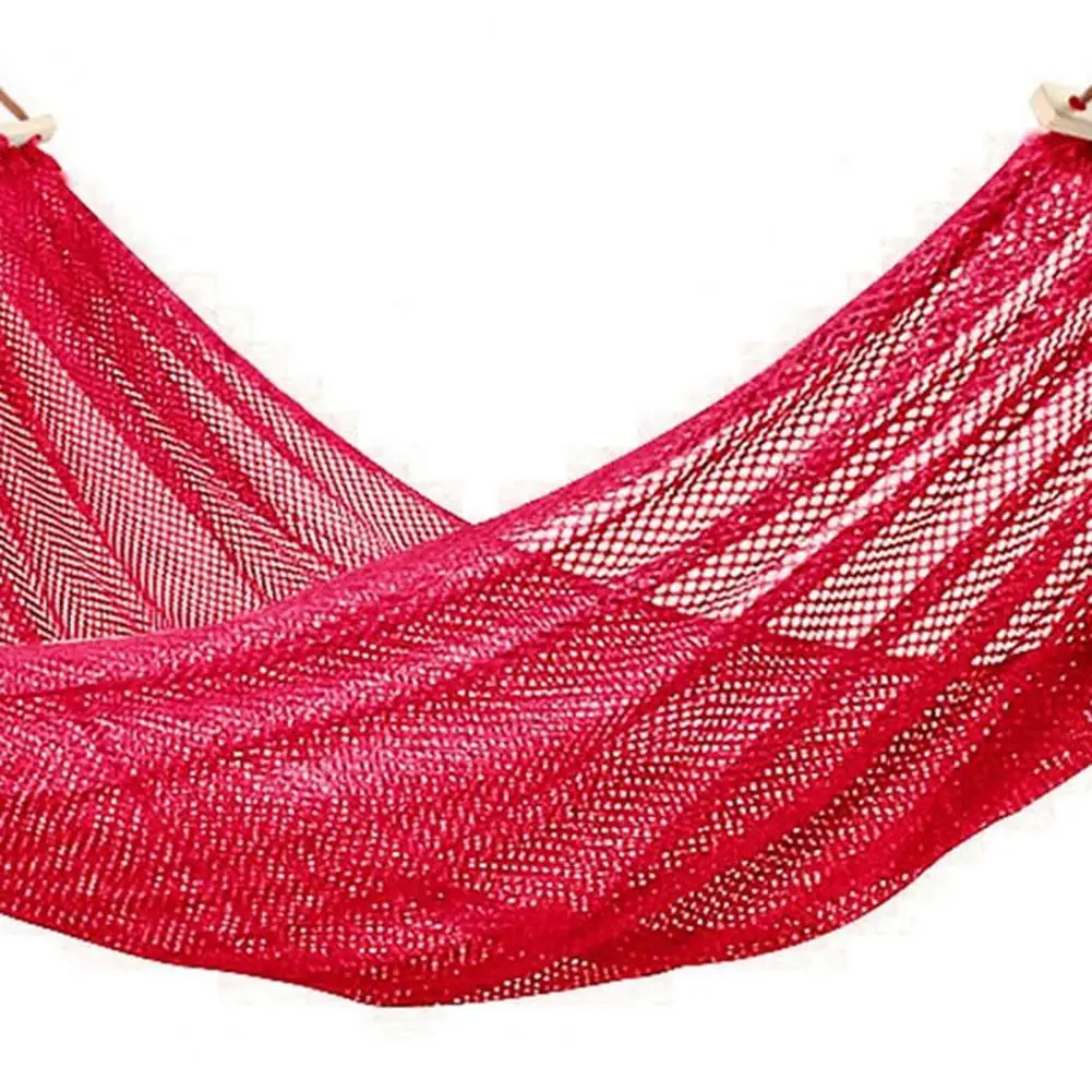 Hammock with Breathable Ice Mesh Design Double Load Bearing 200kg Reinforced Traction Rope Anti-rollover Hammock