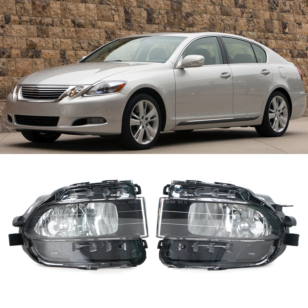 Car Front Fog Light Fog Lamp For LEXUS GS Series 2006-2011 GS300 GS350 GS430 GS460 GS450H 81221-30282 81211-30312