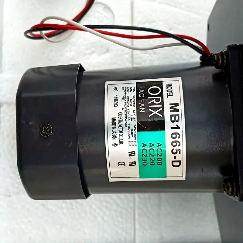 مروحة تبريد خادم أوريكس MB1665-D تيار متردد 200 فولت 3 أسلاك