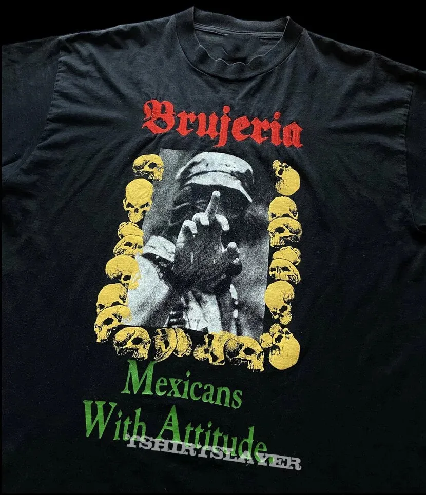 Brujeria Band Gift For Family Black T-Shirt Cotton All Size JH132