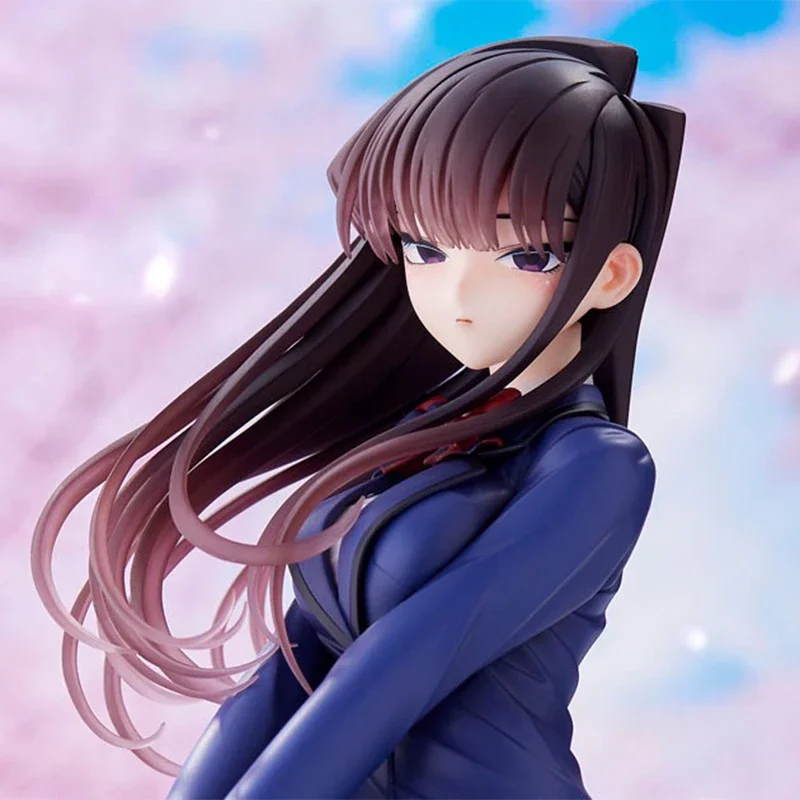 Anime Komi Shouko Figurine GK Komi Can\'t Communicate Action Figures Cute Changeable Faces PVC Model Collection Birthday Toys