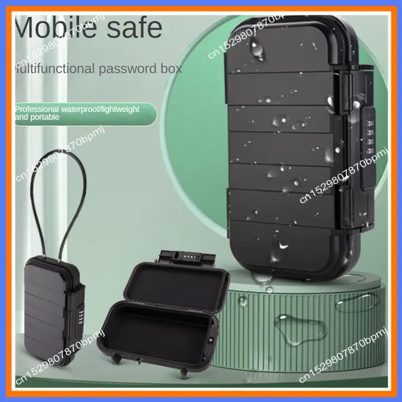 

Замок BAAE, ящик для телефона, ящик для блокировки телефона, защитный замок, прозрачный уличный водонепроницаемый дорожный сейф, пляжный ящик с паролем, простая установка, BM