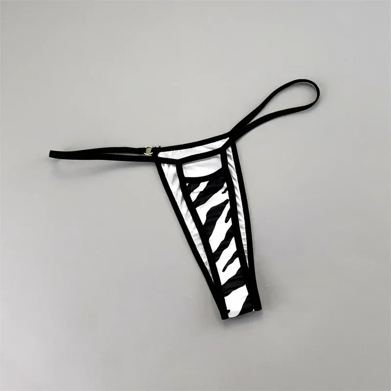 3 pcs/pack invisible sexy women thin nylon sexy printed camouflage leopard girls lovely G-string mini underwear M/L