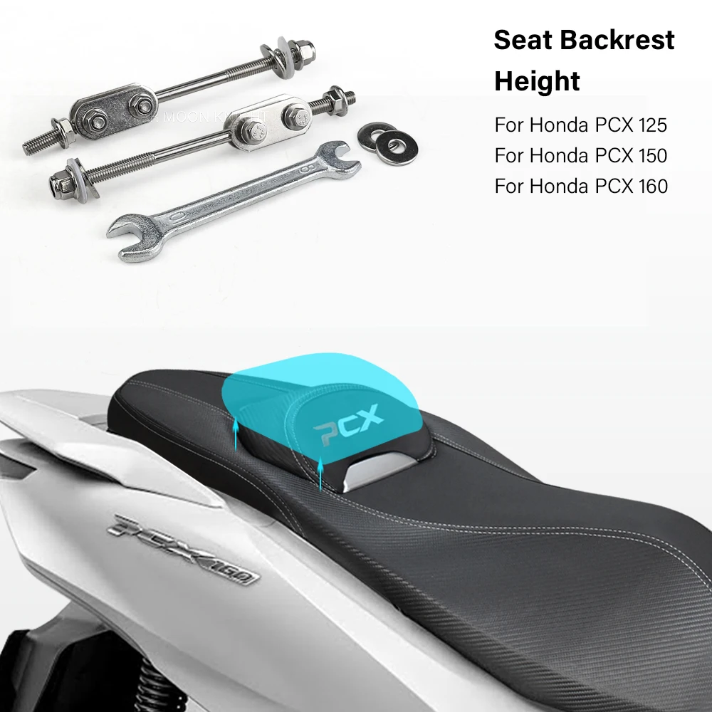 PCX 125 Backrest Adjuster For Honda PCX 125 PCX 150 PCX160  Accessories Motorcycle Backrest Heightener Waist Support Adjuster