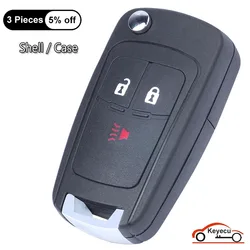 KEYECU for Chevrolet Spark 2012 2013 2014 2015 2016 Remote Key Shell Case Fob A2GM3AFUS03, GM: 95989830