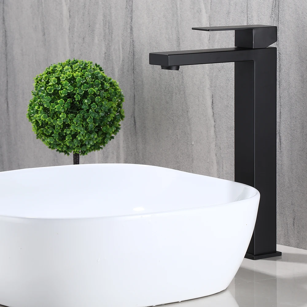 Grifo de baño negro mate, mont - Basin Mixer Tap reseña y precio