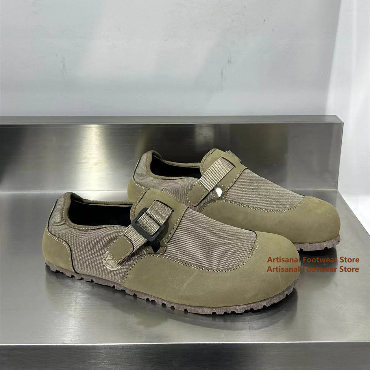 

Green Thick-Soled Men's Shoes Summer New Fashionable Casual Shoes New In Males Shoes Trendy Luxury Height Increasing Men's Shoes