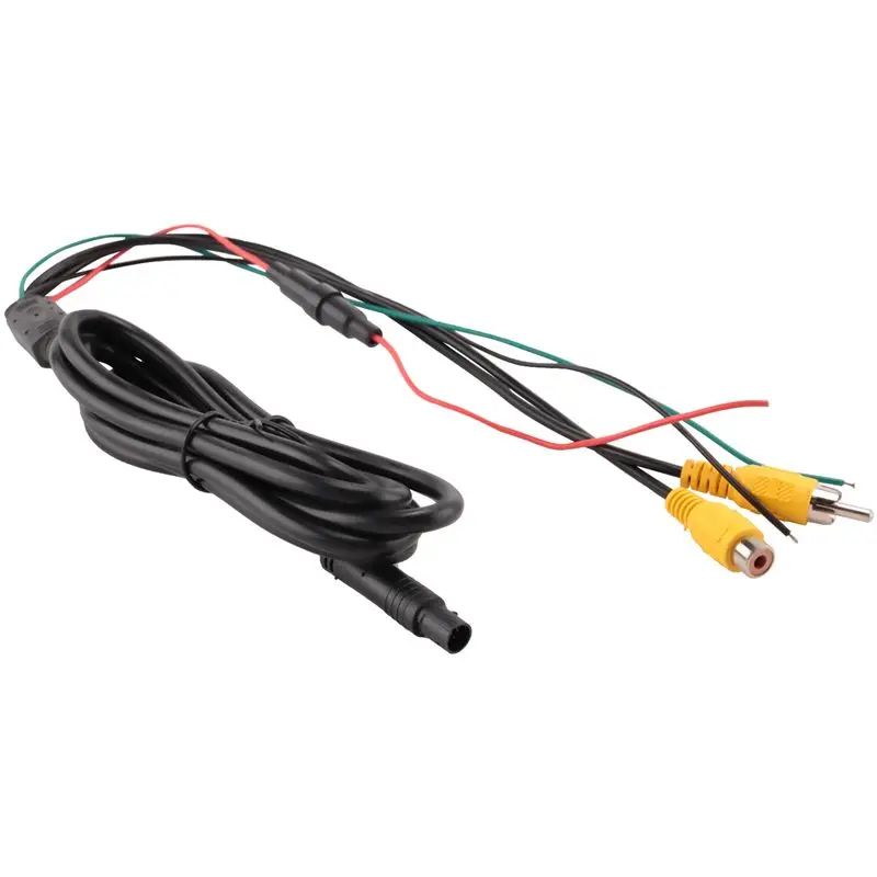 A95E-7Inch Black Car Right Sun Visor Rear View Mirror Screen LCD Monitor 2 Channel Video Replacement Parts Accessories
