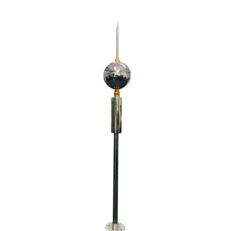 Stainless Steel Single Needle Lightning Rod Surge Protection Device, Lightning Surge Safeguard Equipment
