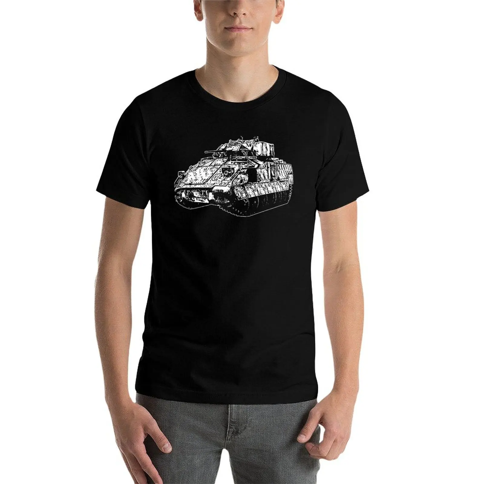 

M2 Bradley T-Shirt t shirts cotton 100% t shirt custom print man t shirts cotton T-Shirt