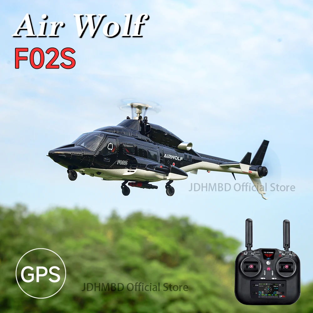 

YUXIANG F02S Airwolf Девятиканальный GPS Интеллектуальный 6G Безвоздушный Моделирующий Вертолет