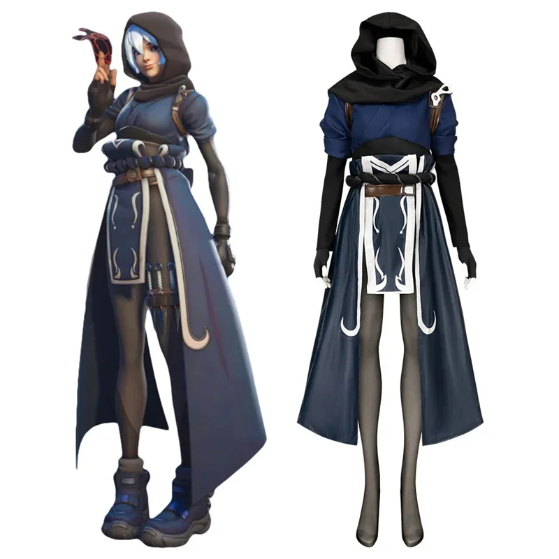 Spiel Rogue Kiriko Cosplay Kostüm Frauen Sexy Phantasie Uniform Anzug Halloween Karneval Party Outfits