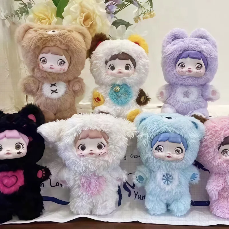 

100% Authentic Nommi Blind Box Never Close Series Plush Anime Action Doll Sweet Cute Doll Mystery Box Decoration Cute Girl