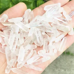 1000g New Clear Healing Crystal Stone Quartz Single Natural Clear Column Decoration Pointed Collectables DIY Craft Random S