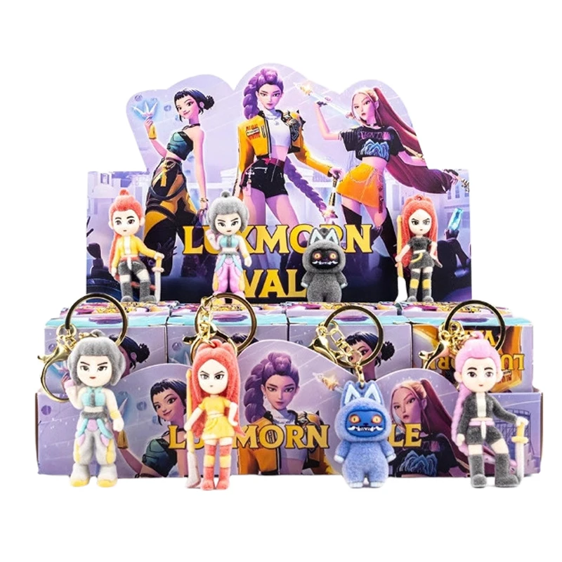 

2026 новый аниме KPop Devil Hunter брелок кулон брелок с персонажем орнамент слепая коробка игрушка детский рождественский подарок