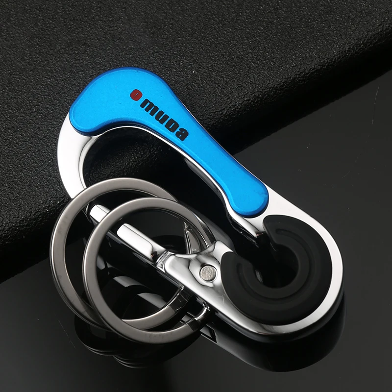 Car  Keychain Key Rings Keychain Hook Outdoor Stainless Steel Buckle Carabiner Climbing Keyring Durable