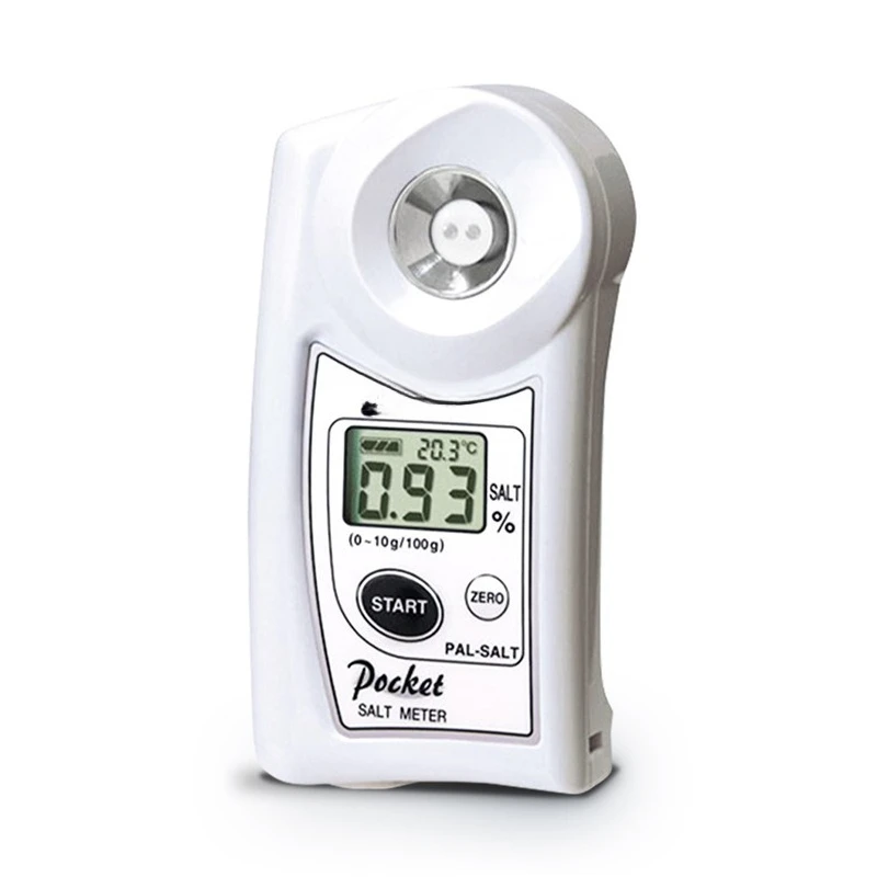 

Portable salinity meter, brine pickles seawater food salinity high precision sugar salt pal-salt