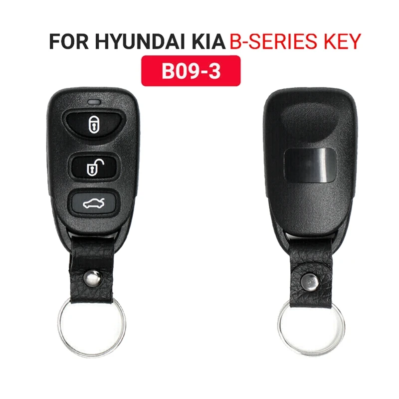 KEYDIY B09-3 자동차 원격 스마트 키, 3 단추 B 시리즈 KD 리모컨 자동차 키, KD900 KD900 + URG200 KD-X2 미니, 현대 기아