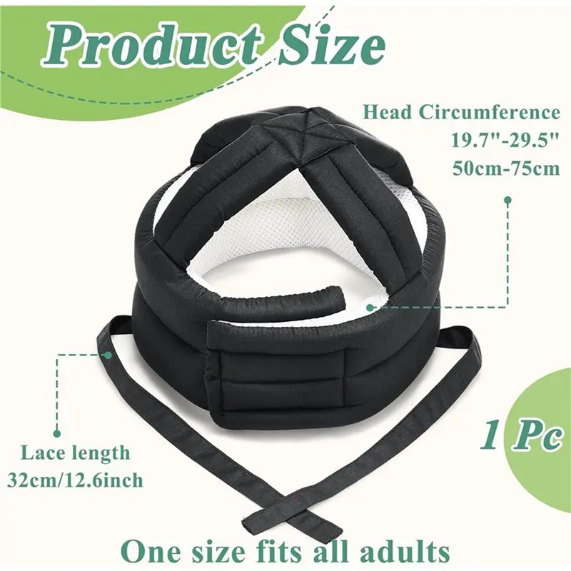 CYGJ-2X Anti Fall Elder Head Safety For Adults Special Needs Thick Soft Protective Hat Adjustable
