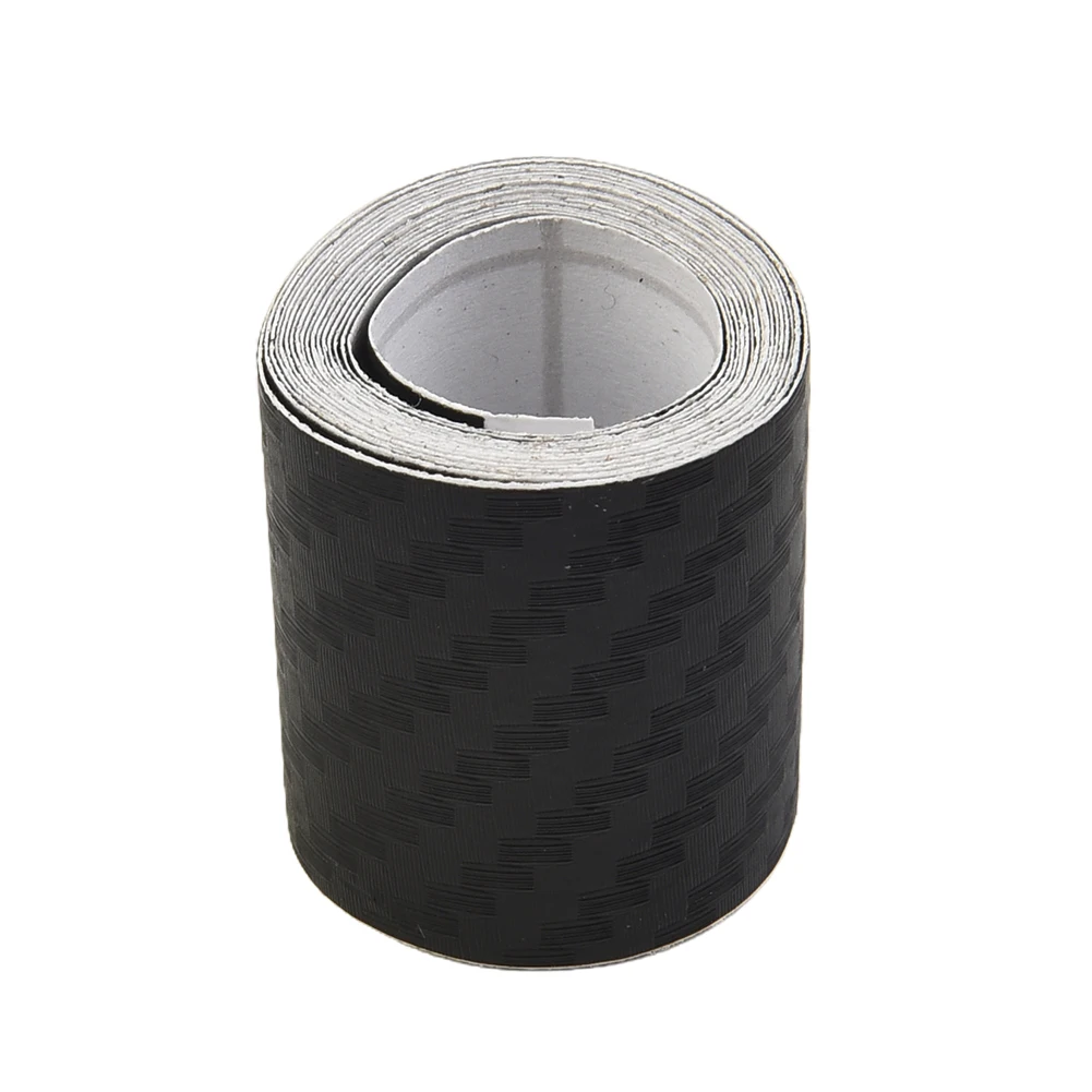 3/5/7/10cm Carbon Fiber Car Sticker DIY Paste Protector Strip Auto Door Sill Side Mirror Anti Scratch Tape Waterproof Protector