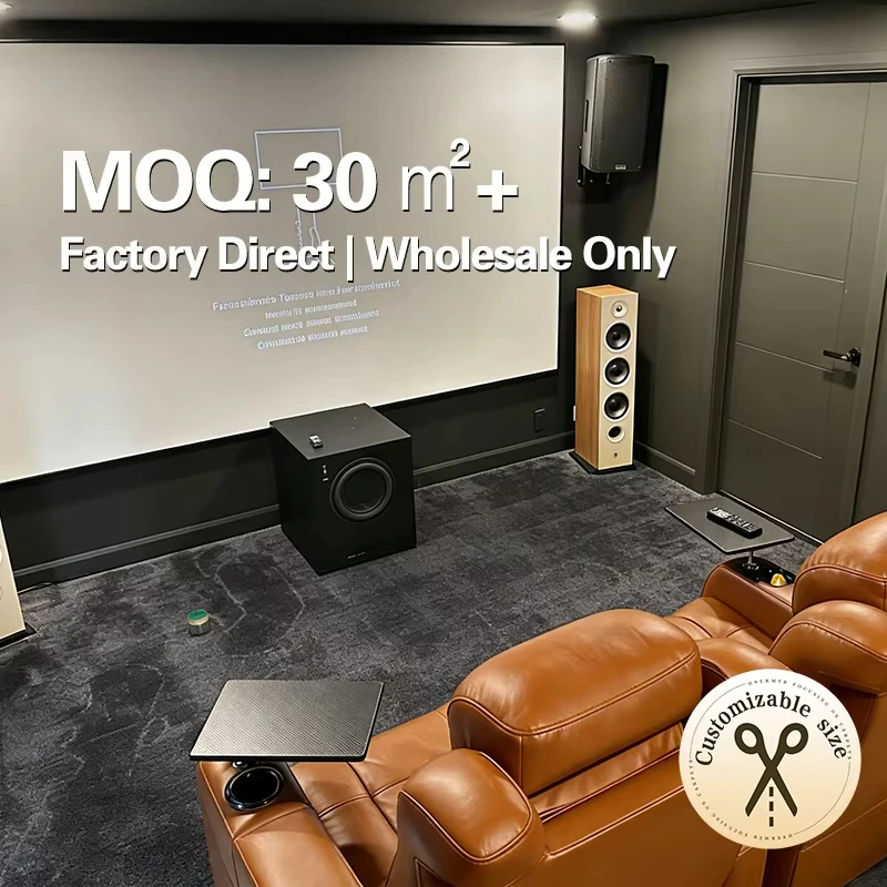 Wall to Wall Carpet Luxury Custom Size Durable Nylon Area Rug OEM Service, Wholesale for Hotel Cinema Bedroom