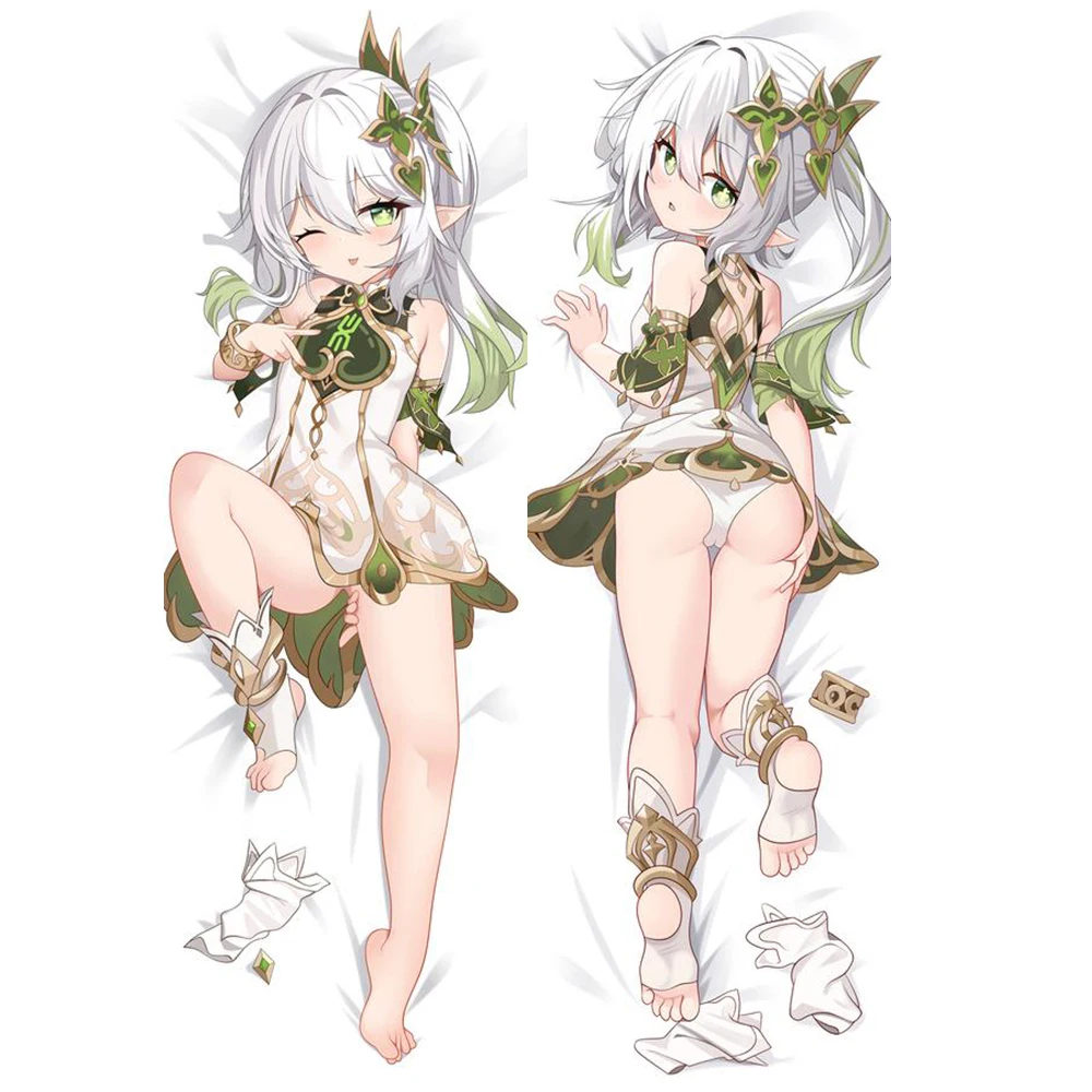 

Genshin Impact Nahida Dakimakura Hing Body Pillow Case Otaku 2-Side Throw Cushion Cover Peach Skin 2WAY Decor Gift