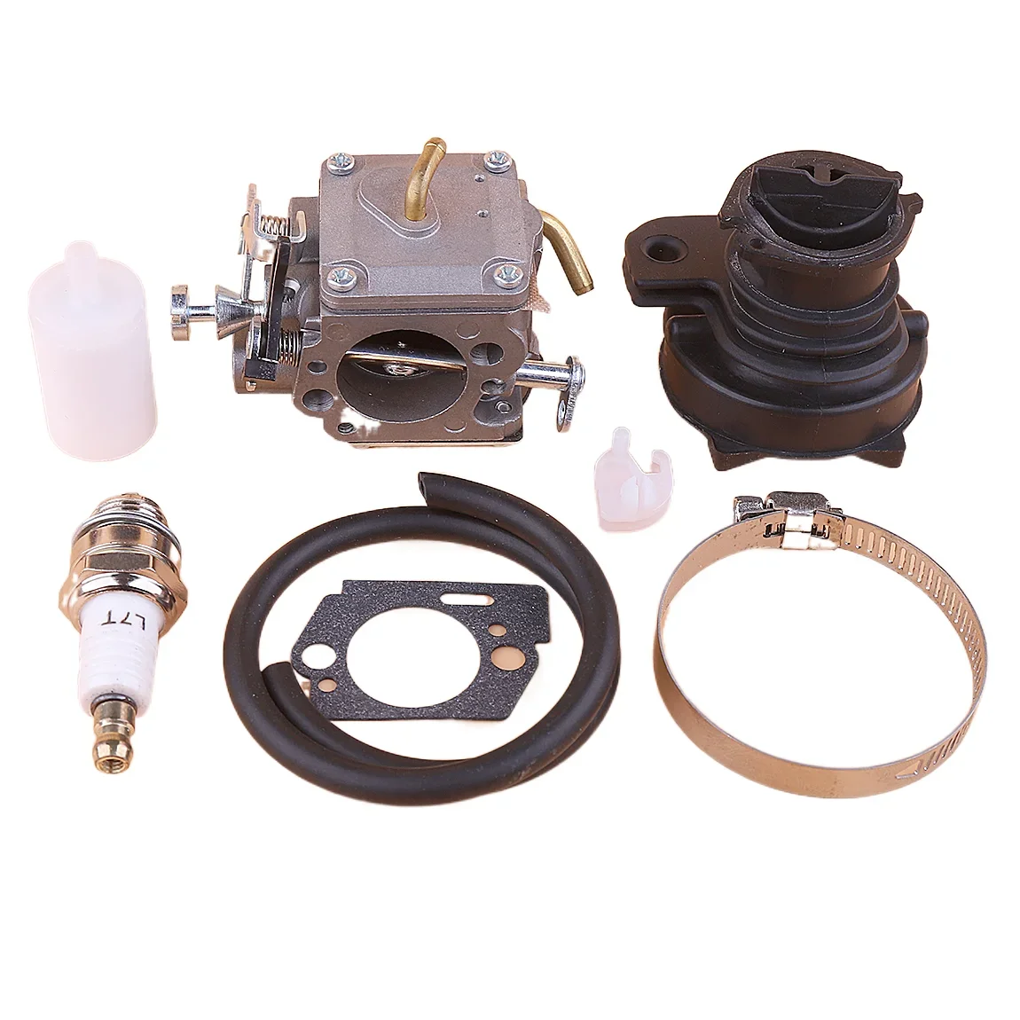 

Carburetor For Husqvarna 372XP XPX-TORQ, 365 X-TORQ, 372 XP X-TORQ Intake Manifold Fuel Filter Line Chainsaw 581100701