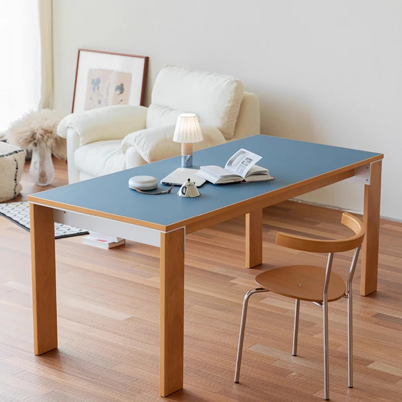 

Study Wall Dining Table Wood Gaming Camping Garden Reception Poker Dining Table Children Bistro Mesas De Jantar Salon Furniture