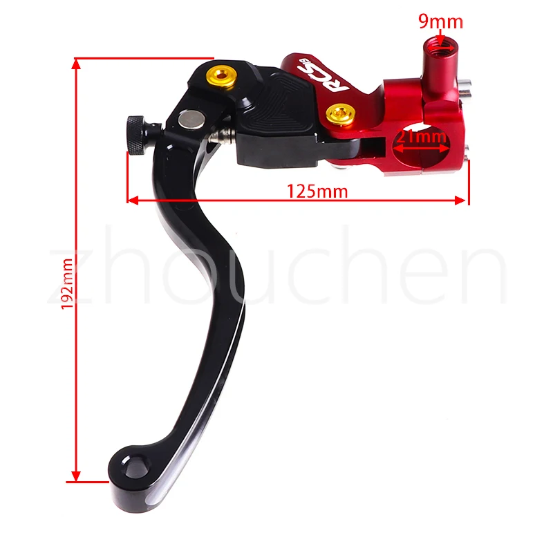 High quality Motorcycle Universal Hydraulic Brake Upper Pump Modification Direct Push Pump Clutch Handle