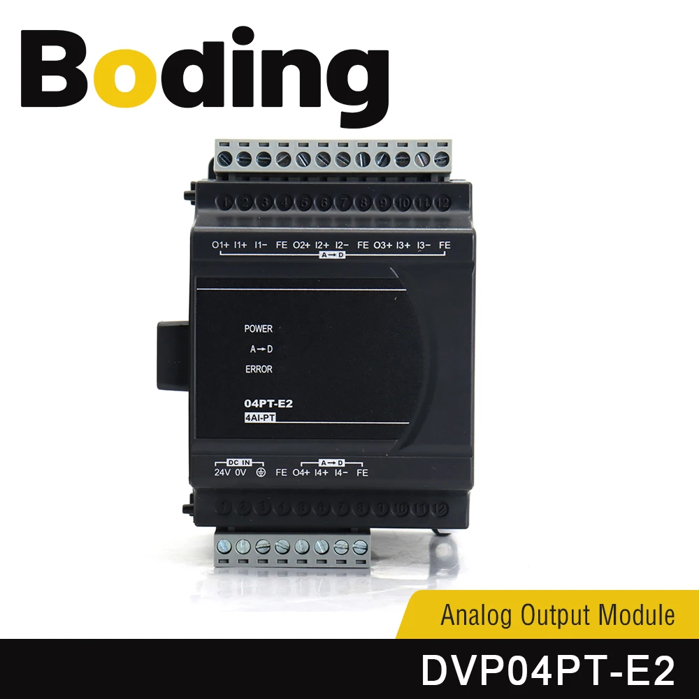 Boding Delta Analog Output Module Dvp04pt-e2