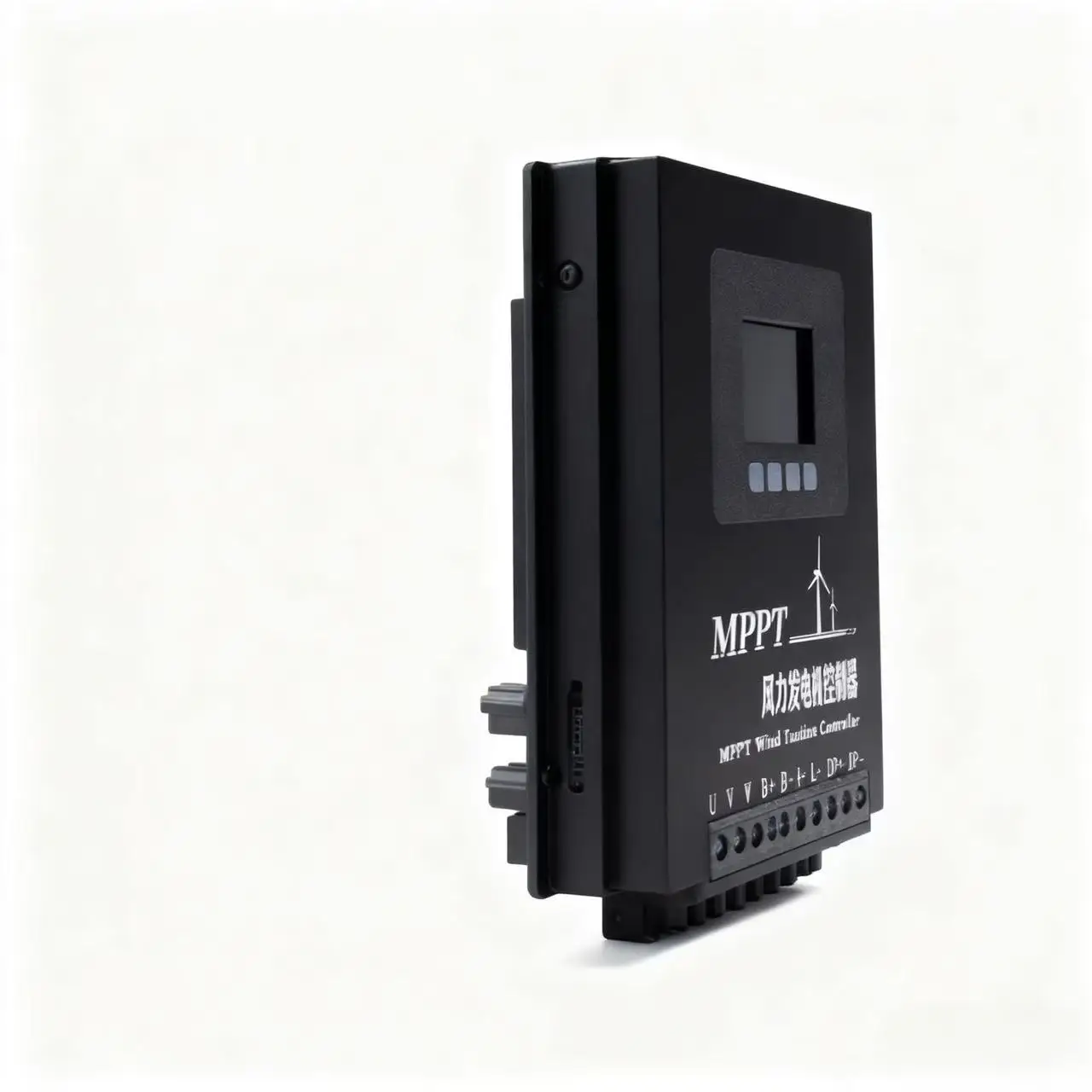 جهاز التحكم بالشحن بالطاقة الشمسية 12 فولت 24 فولت 36 فولت 48 فولت MPPT 60A 80A 100A مع مخرج LCD ومزدوج USB، لبطاريات الليثيوم الحمضية الرصاصية