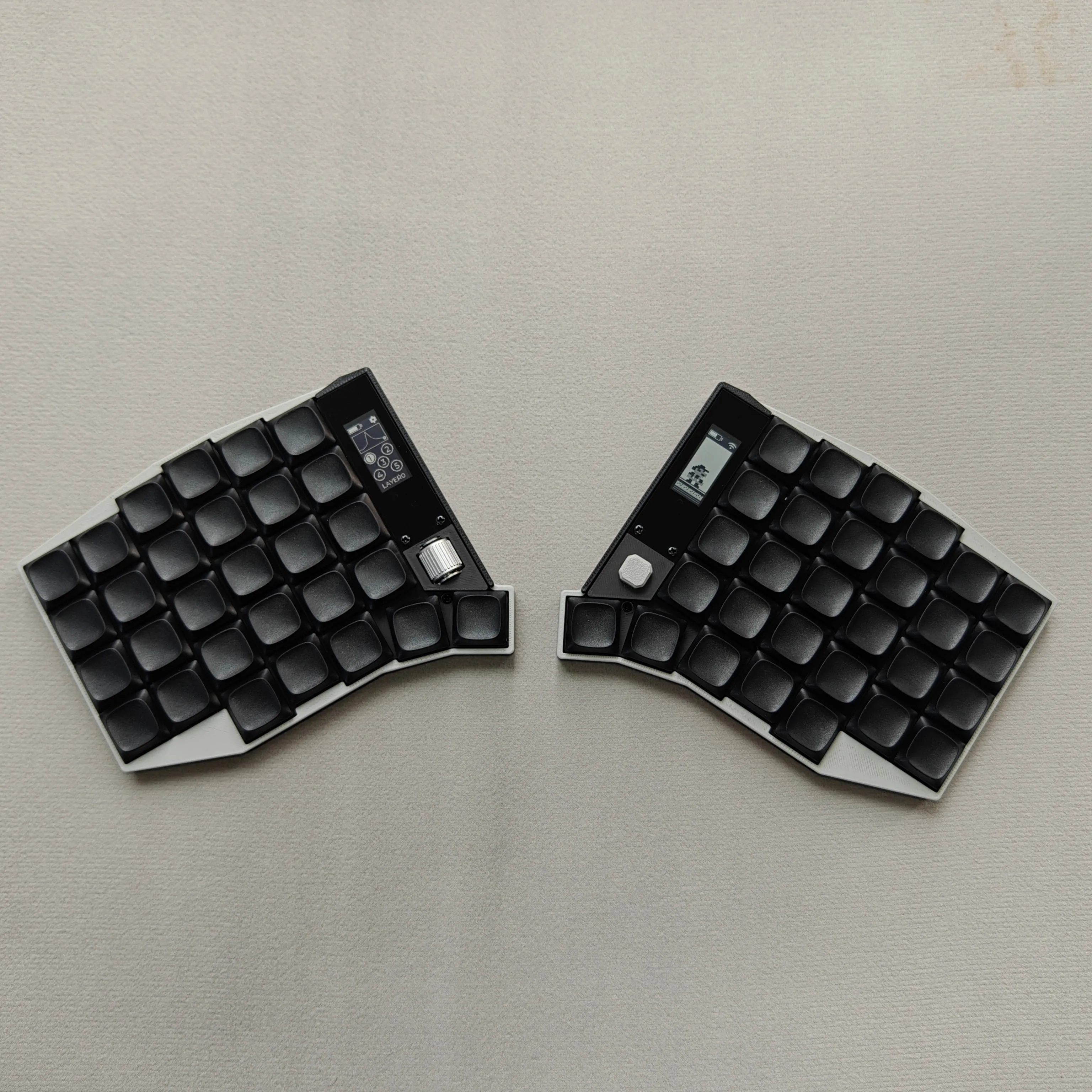 sofle choc แยกคีย์บอร์ด keycaps 46key Ergonomic Custom choc v1 คีย์บอร์ด keycaps Corne-low profile สนับสนุน Vial 70 1u keycaps