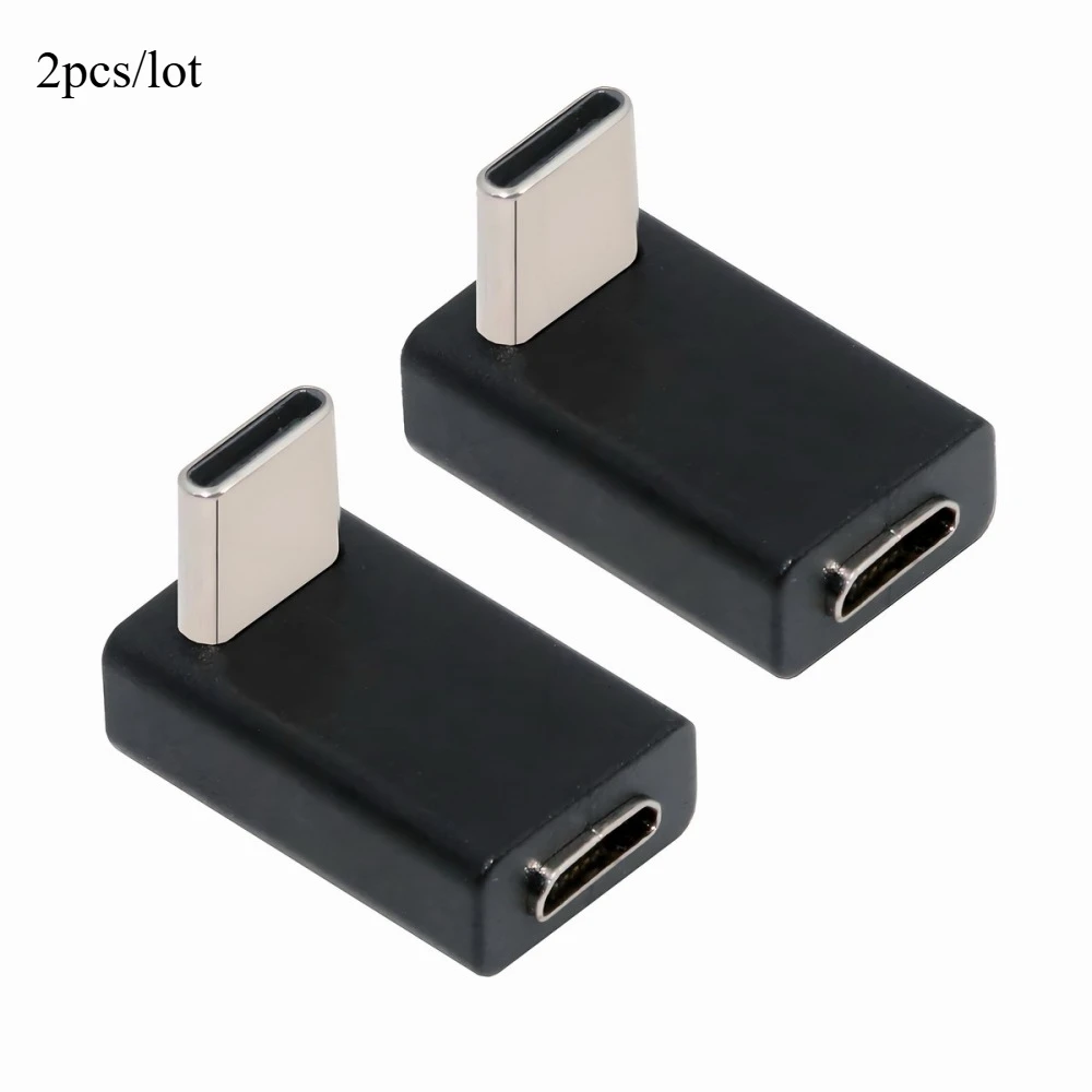 USB-C Type-C Male to Micro USB Female Adapter Micro USB 5PIN to Type C 90 Degree Up Angled Type