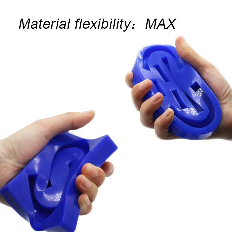1Pcs Dental Model Silicone Tray Dental Mold U-shaped Wax Embankment Implant Molding Tool Wax Edge Implant Molding Mold