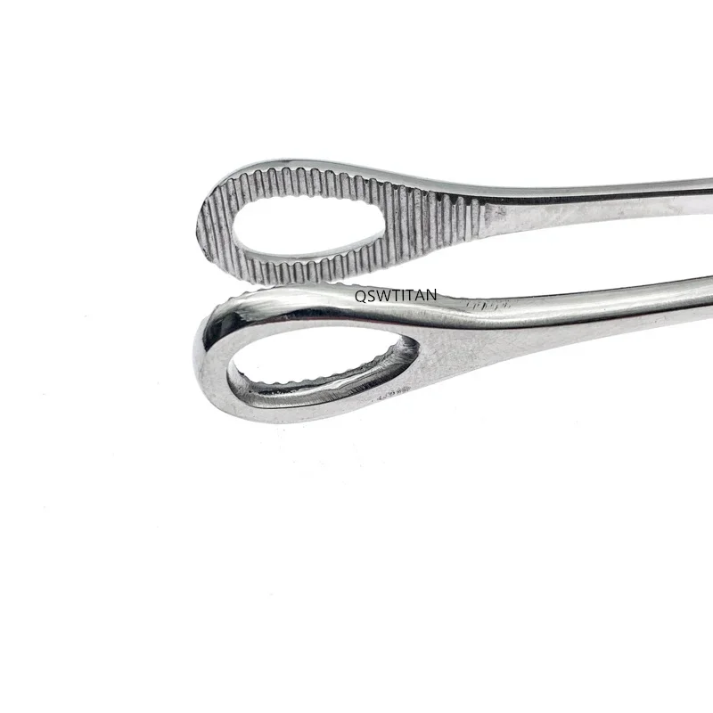 18CM/25CM Sponge Forceps  Straight/Curved Serrated Jaws Surgical Instruments