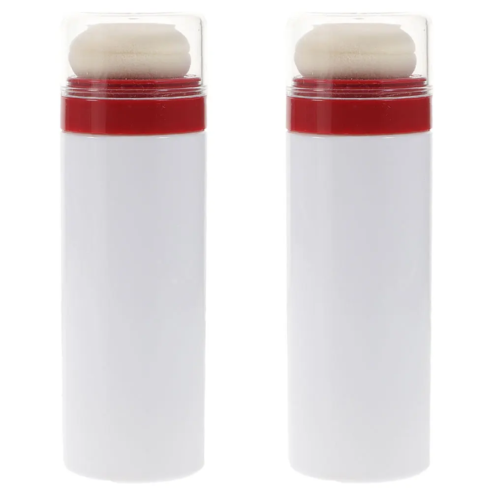 

2 Pcs Puff Box Baby Talcum Powder Case Travel Small Talcum Container Reusable Empty Case Jar Bath Storage Bottle
