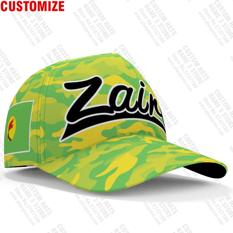 Zaire Baseball Cap Free 3d Custom Made Name Team Logo Hats Zar Country Congo Nation French Kinshasa Rdc Flags Headgear 1971 1997