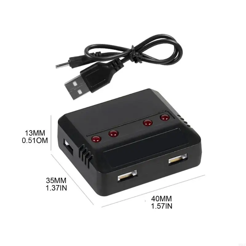 モルフ3.7V XH2.54 LIPOバッテリー1〜4 USBバランス充電器Syma X5C X5S X5S X5SW X5WパーツRCクアッドコプターヘリコプター