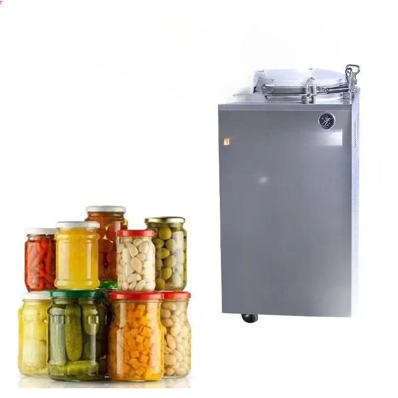 

High temperature laboratory vertical steam sterilizer