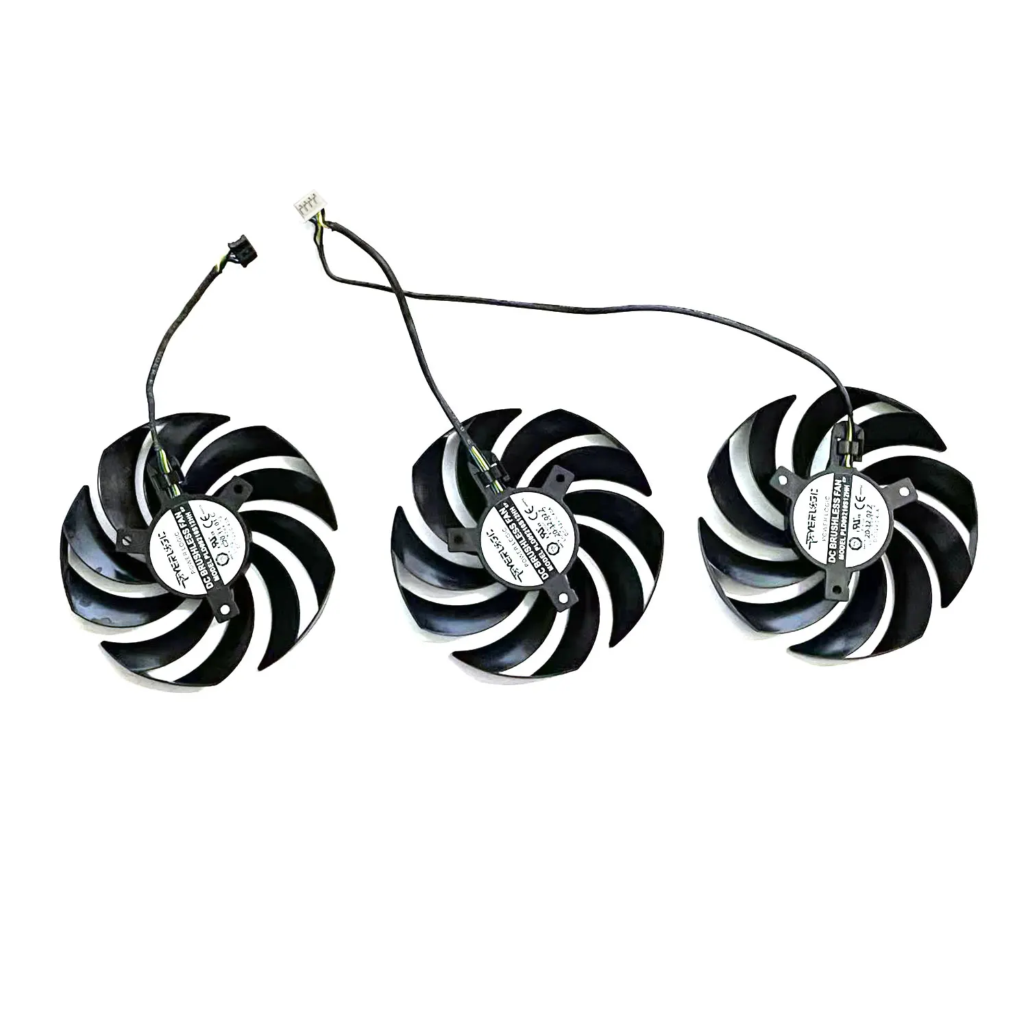 For MSI Geforce RTX3080 3080Ti RTX3060 3060 Ti Rtx 3070 3080 3090 Gaming X Trio PLD09210S12HH 90MM Suitable